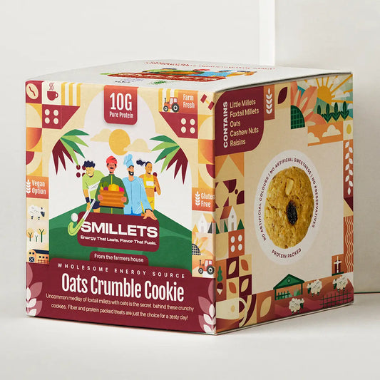 Smillets Oats Crumble Cookies