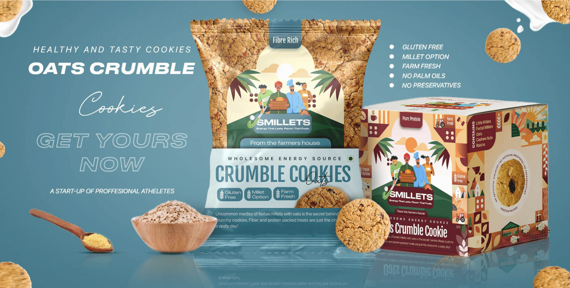 healthy protein cookies